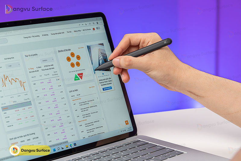 Bút Slim Pen 2 còn có thể tích hợp cùng với các phần mềm văn phòng