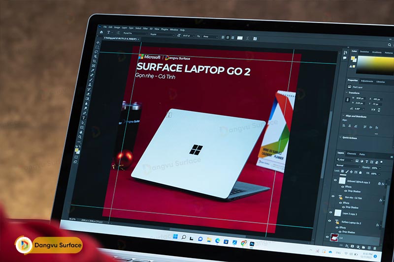 Thực hiện pts trên Surface Laptop 5