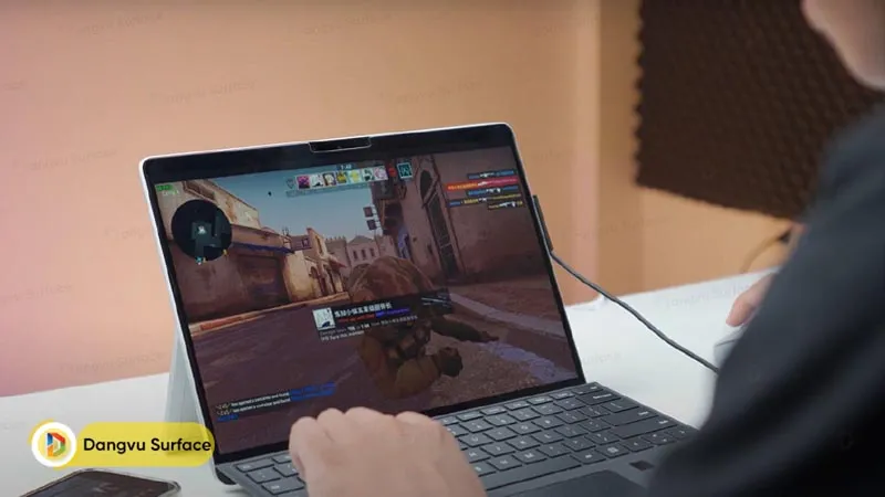 CS: GO trên Surface Pro 9 có cảm giác không mượt, giật lag