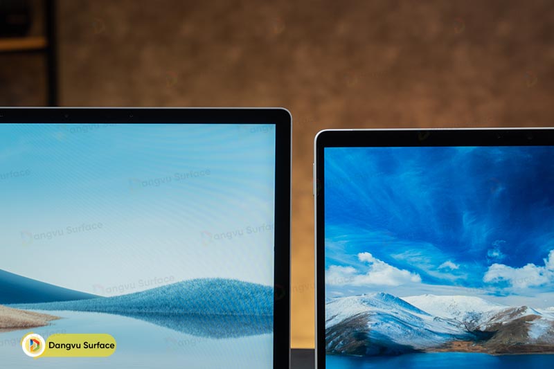 Viền màn hình Pro 9 mỏng gọn hơn so với Laptop 5
