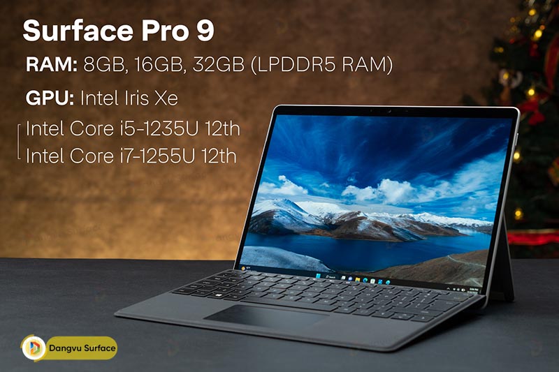 Cấu hình Surface Pro 9