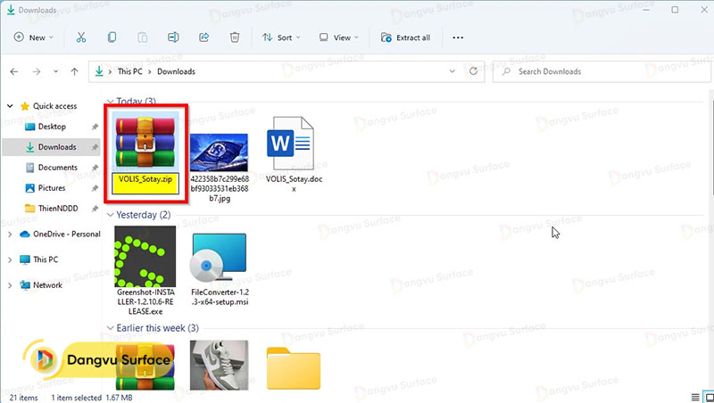 Cách nén nhiều tệp thành một tệp Zip