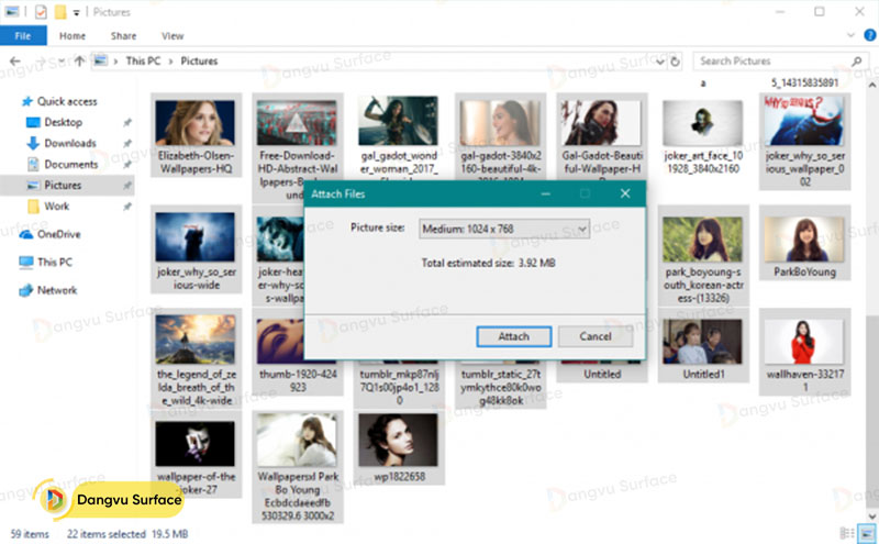 Thay đổi Kích Thước ảnh Hàng Loạt Trên Surface