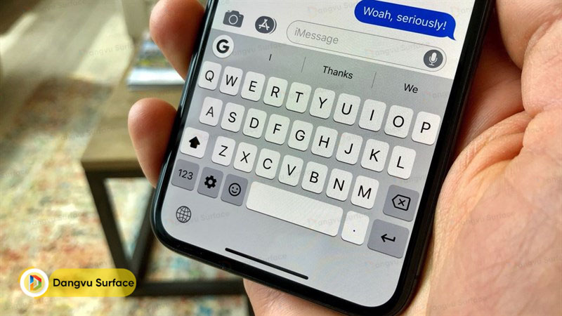 Khởi động lại keyboard