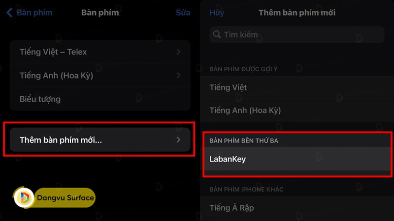 Tải ứng dụng bàn phím thứ 3