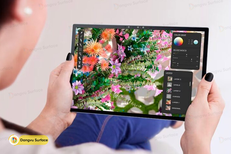 Hiệu năng xử lý hình ảnh vượt trội, phù hợp để sử dụng các ứng dụng đồ họa như Photoshop, Premiere…