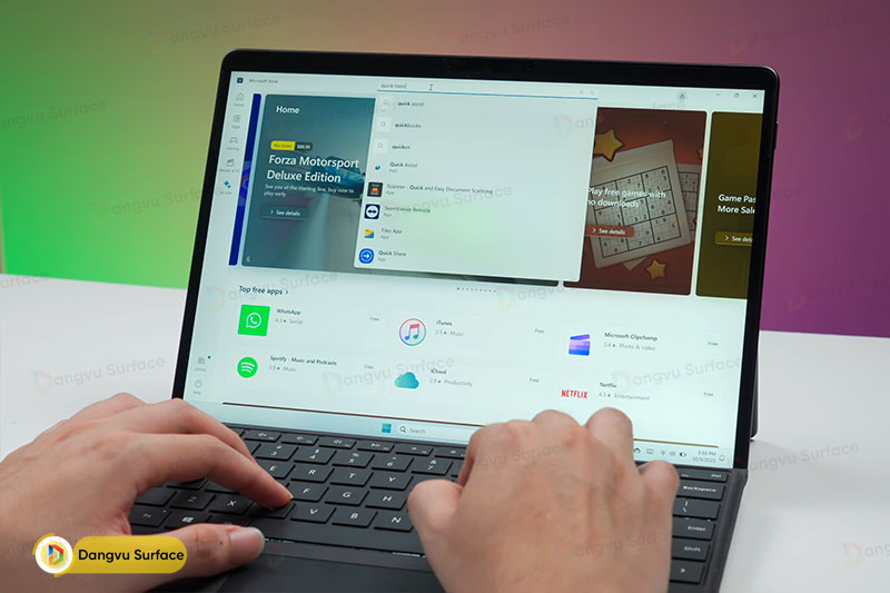Cách tải ứng dụng/ cài đặt phần mềm trên Surface