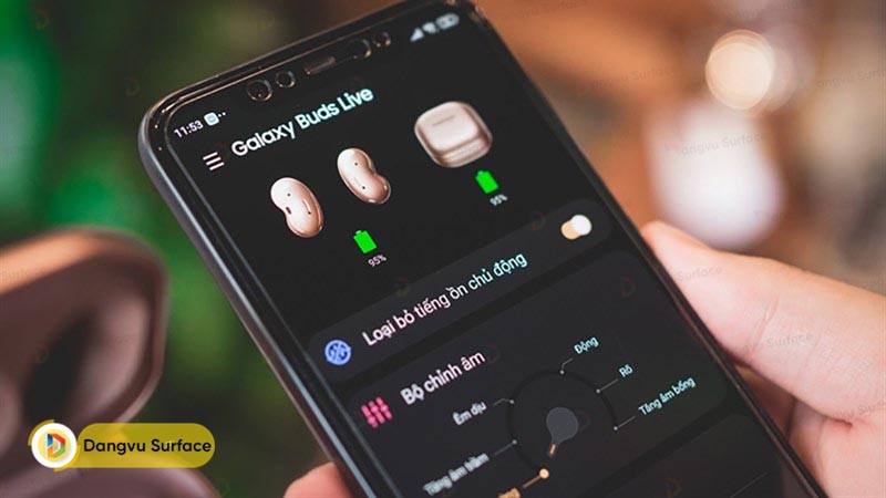 Khi truy cập vào Galaxy Buds Live cũng có thể gặp sự cố này