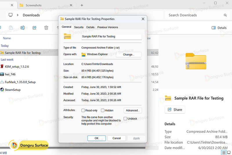 Hỗ trợ định dạng file mở rộng
