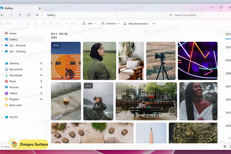 File Explorer tiên tiến hơn