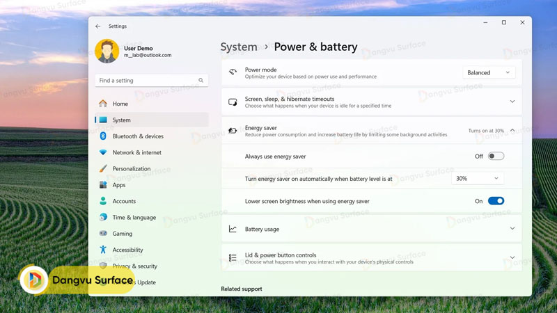 Trình tiết kiệm năng lượng trên Windows 11 24H2 được làm lại và cải thiện