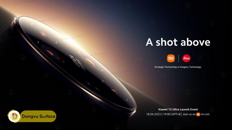 Poster công bố về thời điểm ra mắt Xiaomi Ultra 13