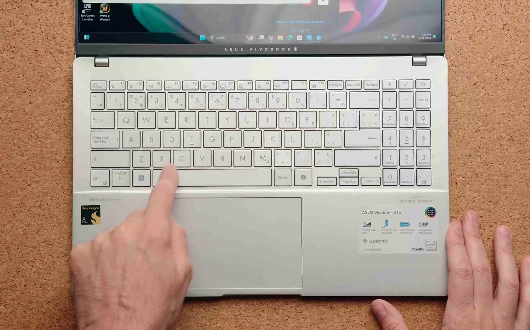 Bàn phím Vivobook S 15