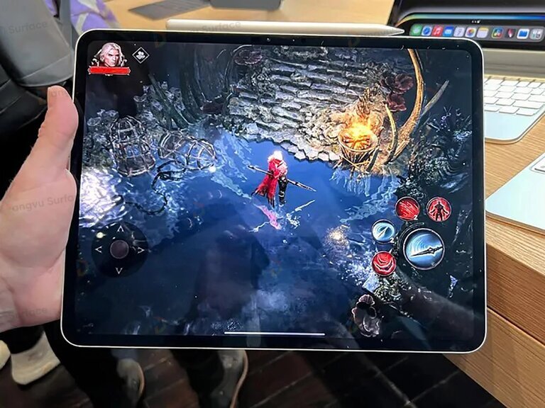 Hiệu năng mạnh mẽ giúp IPad Pro M4 chơi được những dòng game nặng siêu mượt