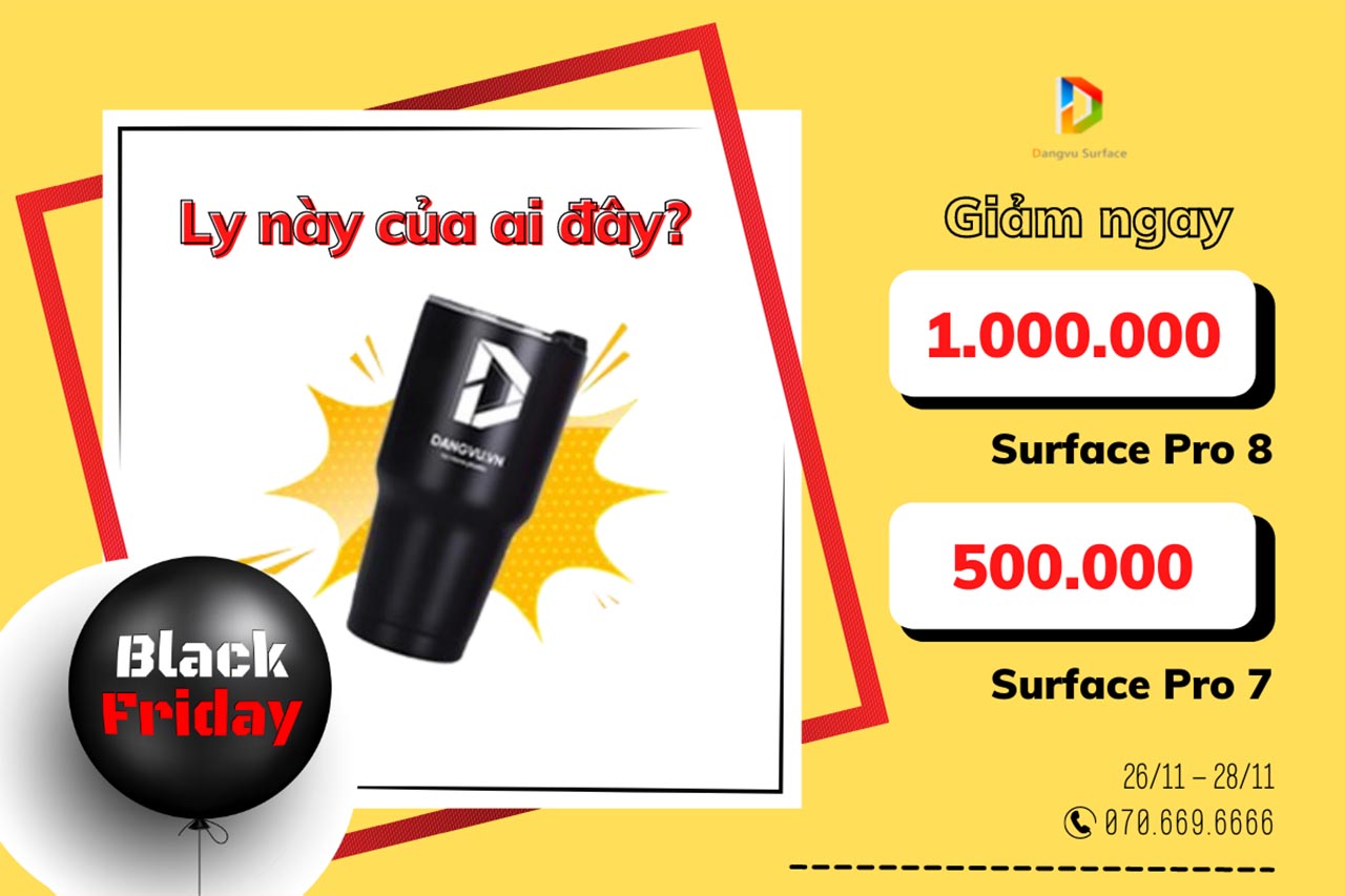 BLACK FRIDAY, MUA SURFACE GIẢM GIÁ