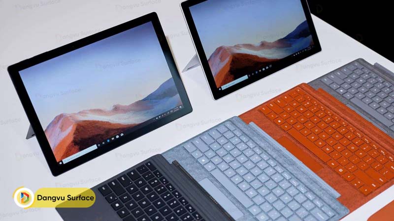 Surface Pro 7 ra mắt cùng rất nhiều bàn phím màu mới