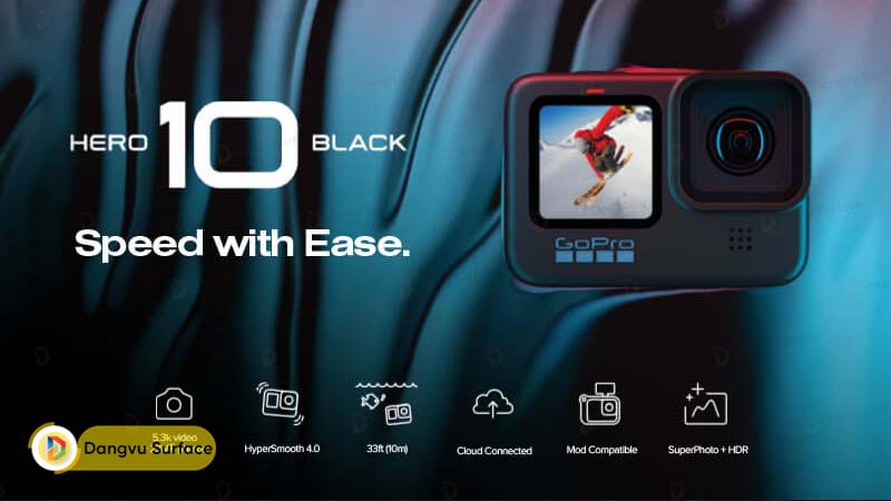 Thông số tuyệt vời của GoPro 10 Black