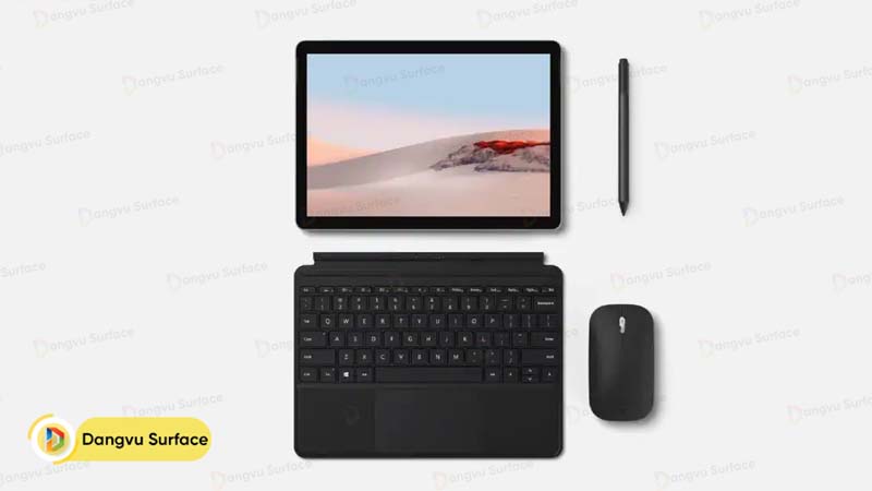 Về hình thức thì Surface Go 2 vẫn y hệt Surface Go