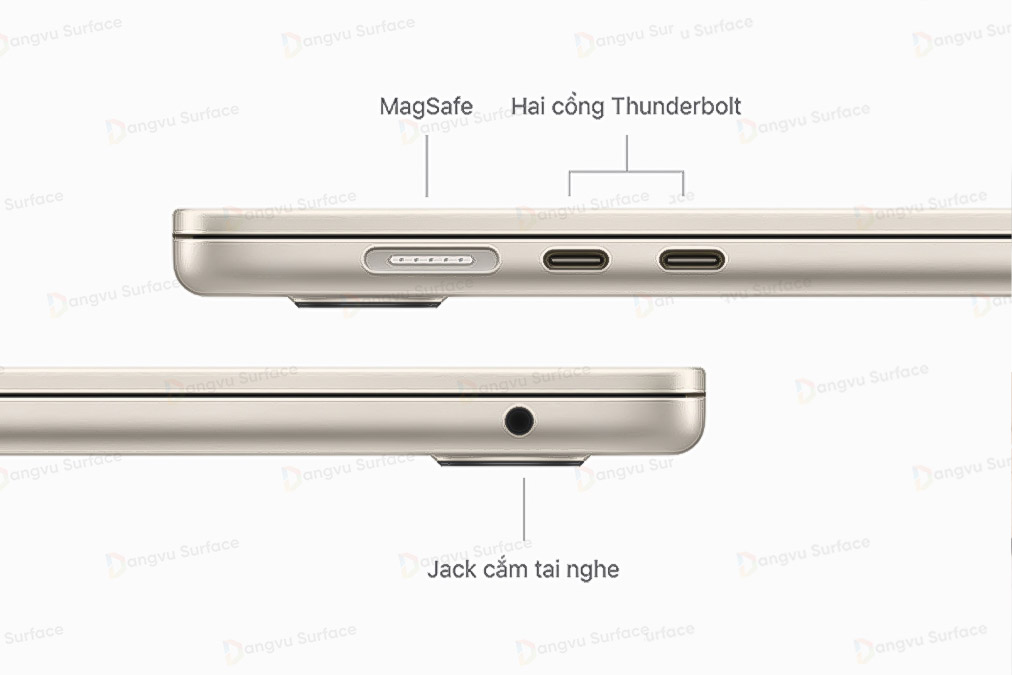 Surface Laptop Go 3 với Macbook Air M3