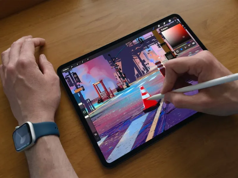 Thời lượng pin của ipad Pro 13 M4 sụt giảm nhanh khi sử dụng tác vụ nặng