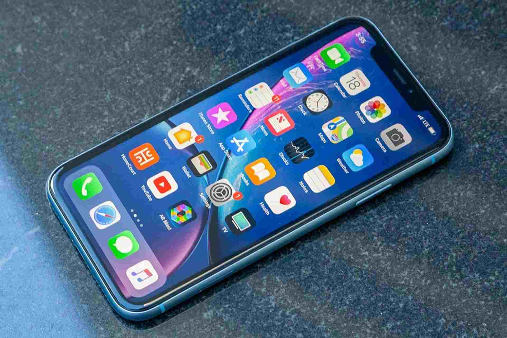 Màn hình này được tích hợp trên thiết bị iPhone XR