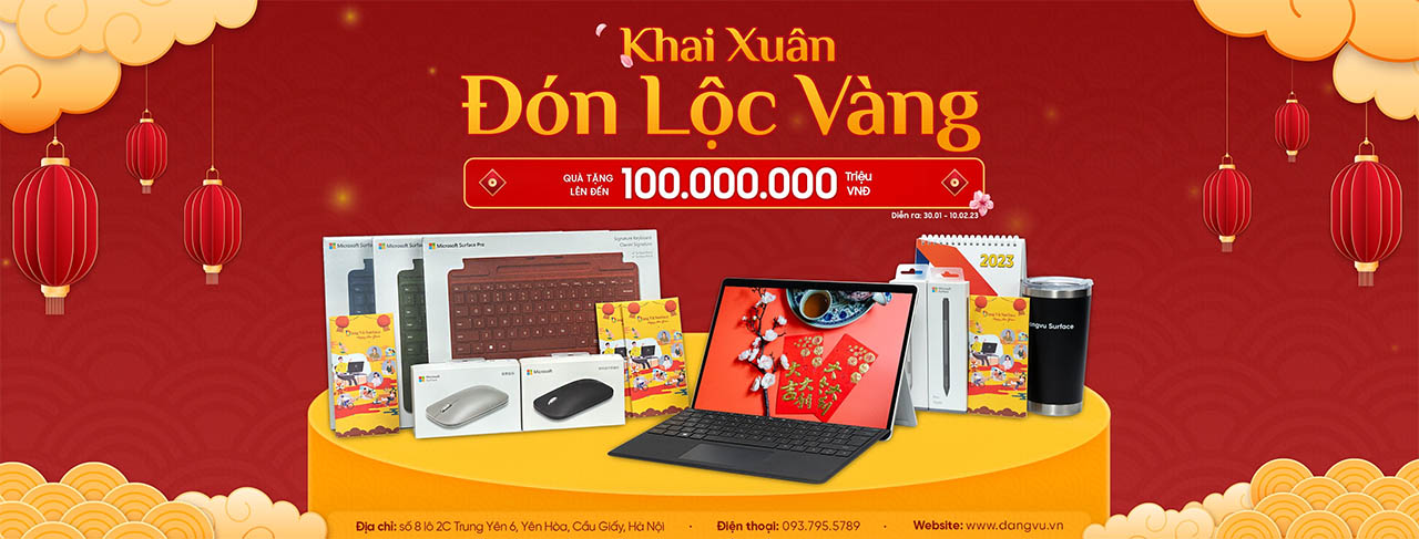 KHAI XUÂN ĐÓN LỘC VÀNG