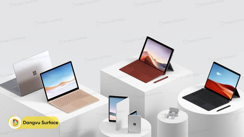 Có khá nhiều thiết bị Surface đã được Microsoft sáng chế ra