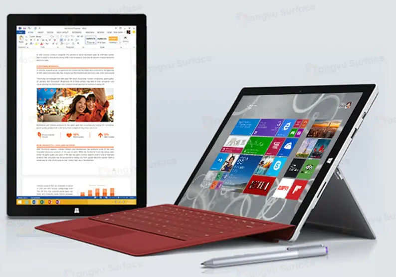 Surface Pro 3 có các phiên bản chip xử lý Intel Core i3, i5 và i7