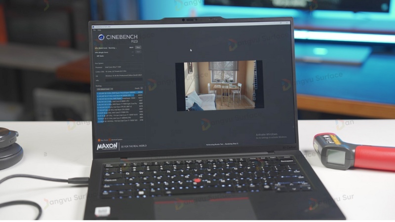 Thinkpad x1 gen 12 thì được hãng Lenovo tích hợp GPU Arc Graphics