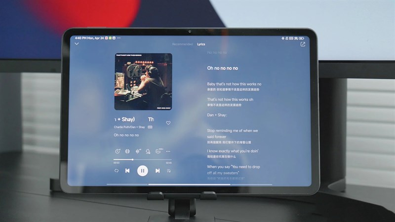 Xiaomi Pad 6 Pro được hãng thiết lập 4 loa âm thanh nổi được tinh chỉnh từ Harman Kardon