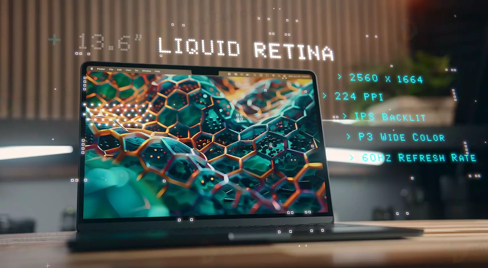 Tùy chọn màn hình Liquid Retina kích thước 13.6 inch