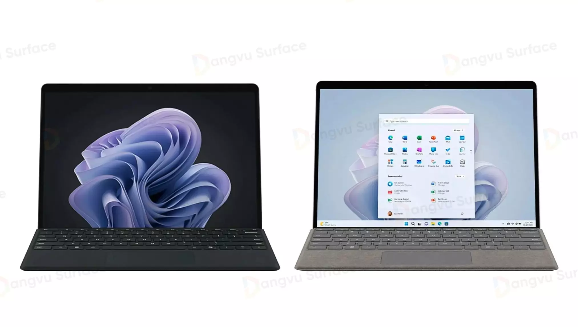 2 tùy chọn màu sắc Surface Pro 10