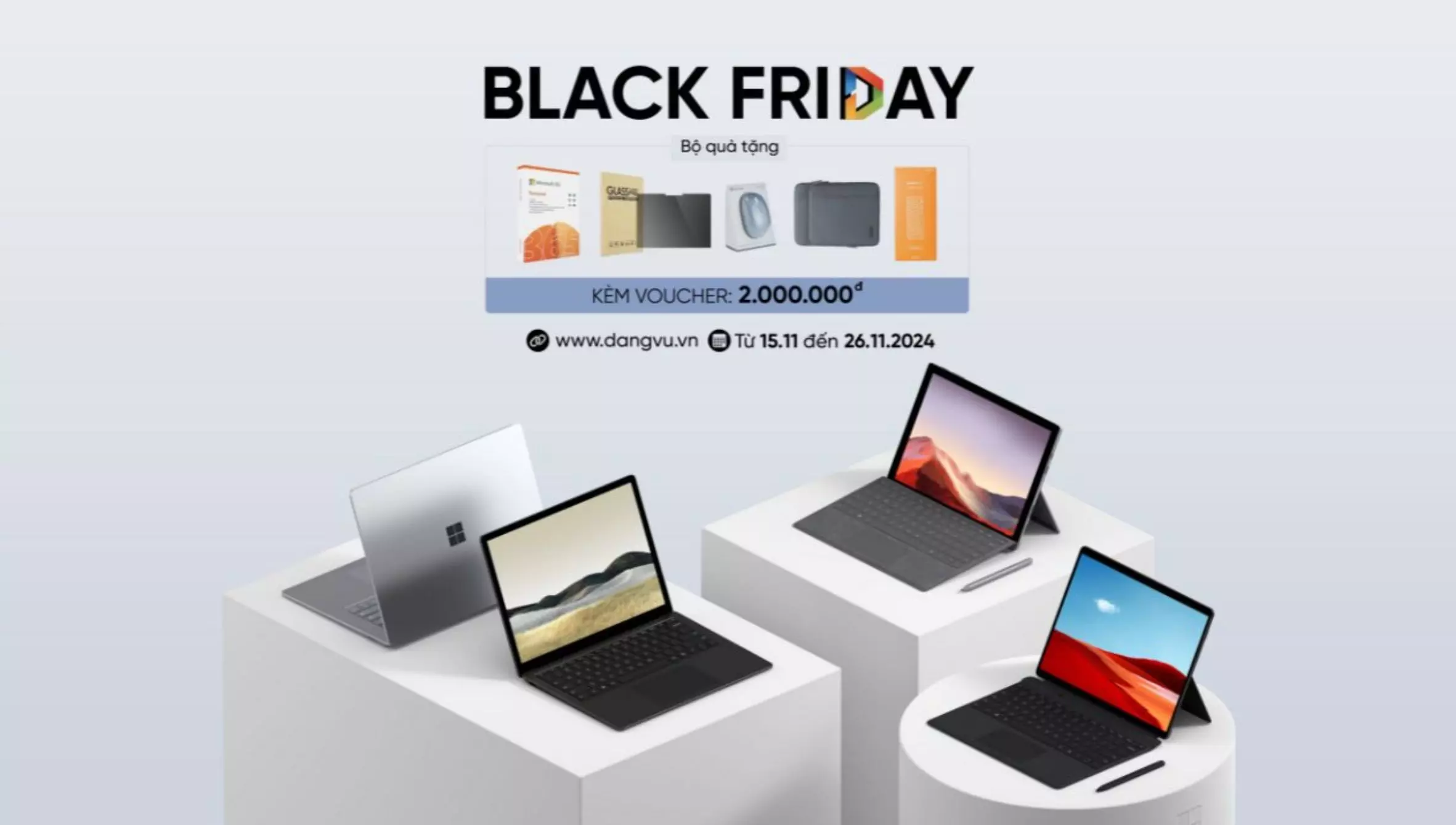 Chương trình Black Friday tại Đăng Vũ Surface