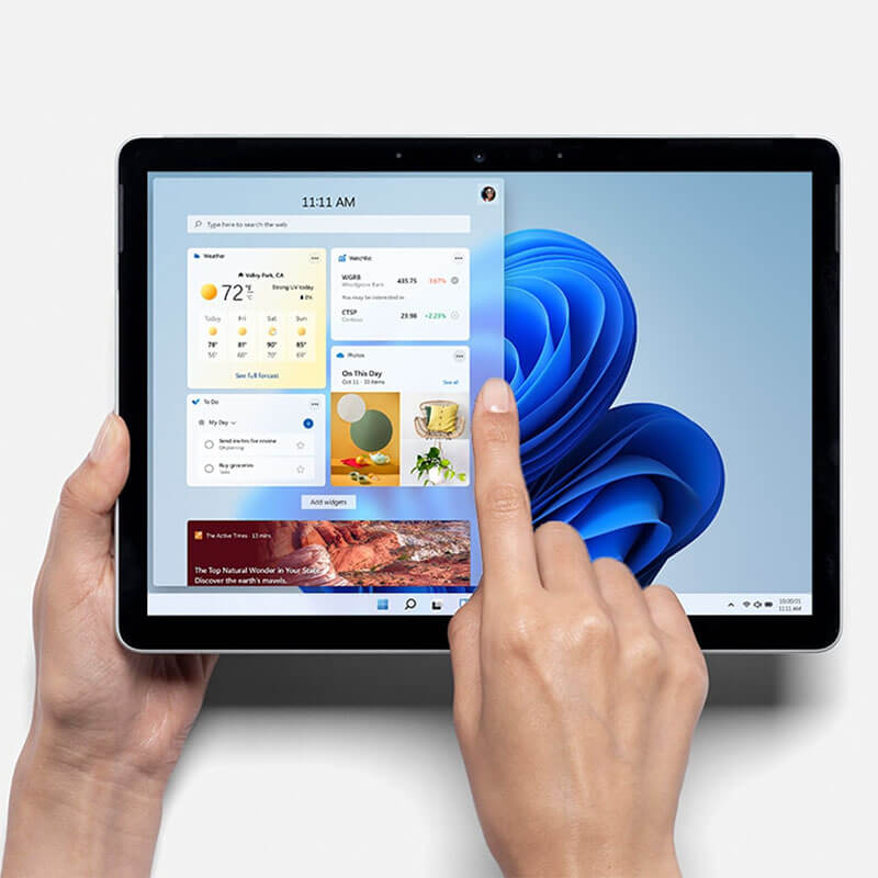 Surface Go 3 được Microsoft trang bị hệ điều hành Windows 11 Home S