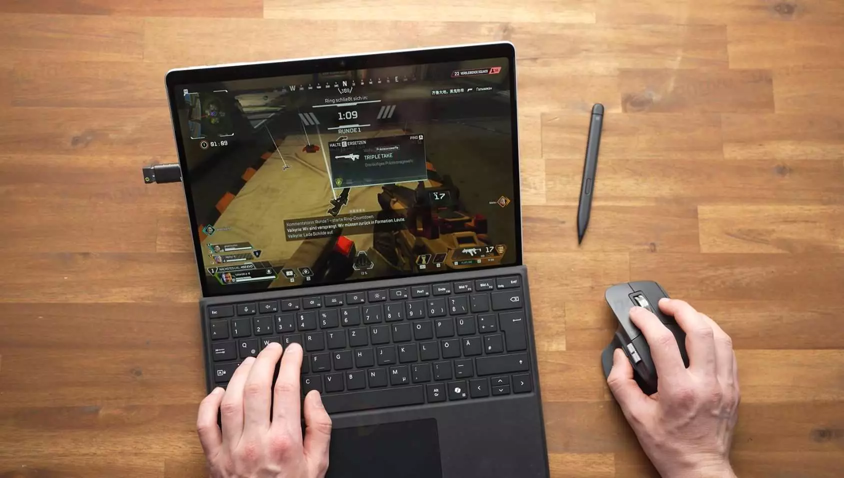 Dung lượng pin của Microsoft Surface Pro 10 5G SQ4 vượt trội
