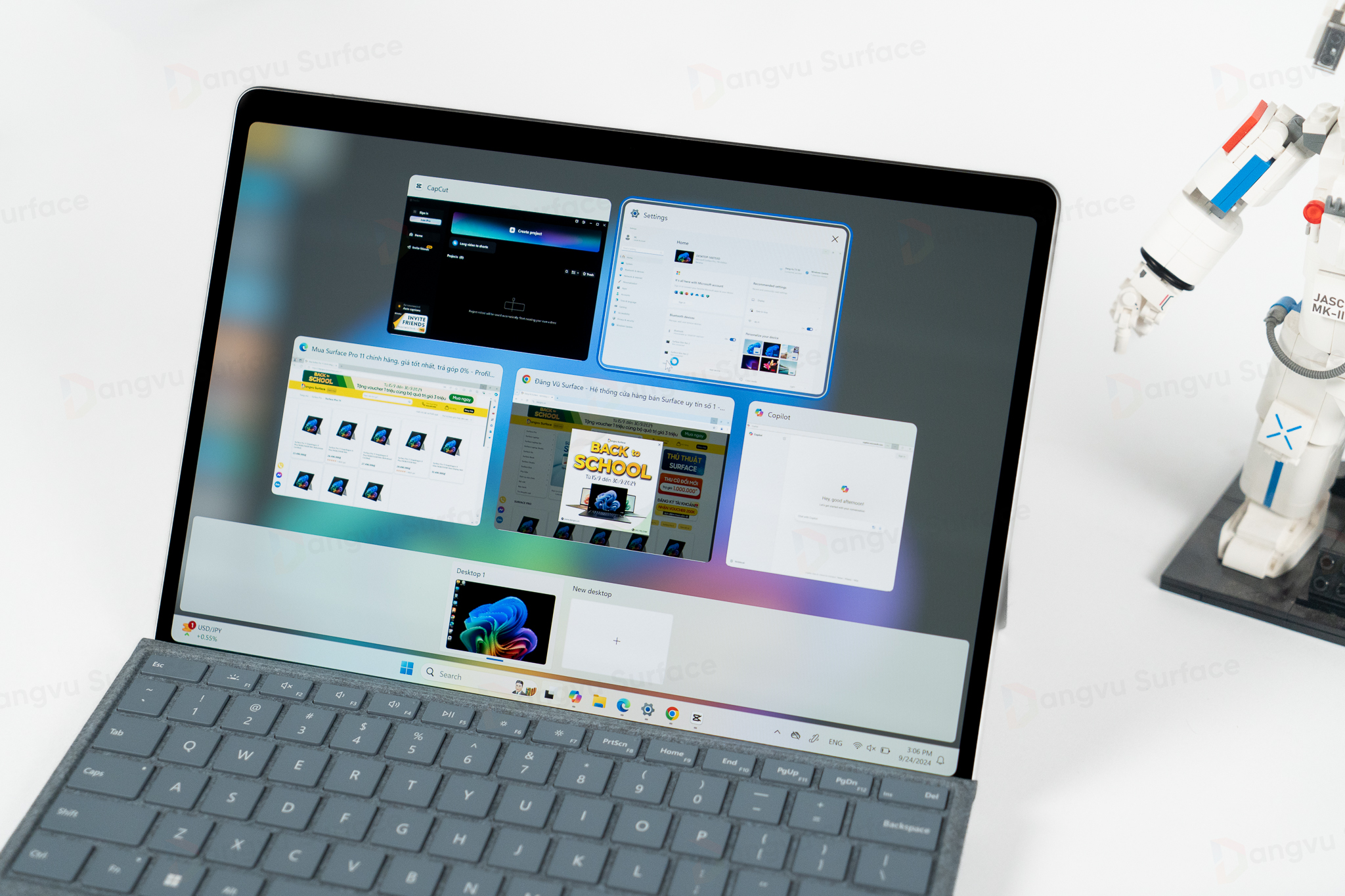 Surface Pro 11 với hiệu năng mạnh mẽ từ chip Snapdragon X