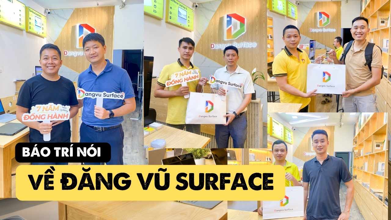 Báo trí nói về Đăng Vũ Surface