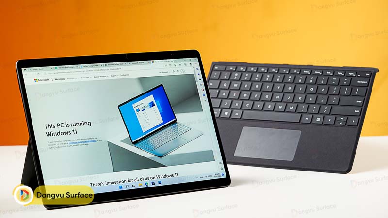 Kết hợp bàn phím rời giúp Surface Pro trở thành một PC Windows chuyên nghiệp