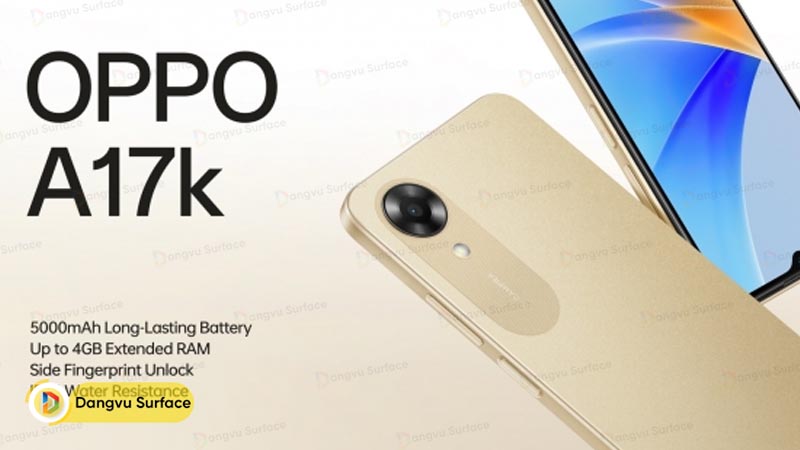 OPPO A17k âm thầm được ra mắt