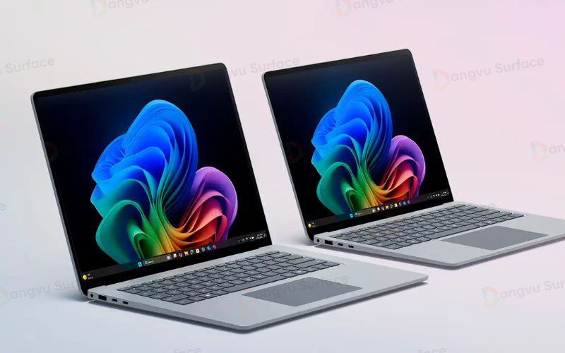 Surface Laptop 7 và MacBook Pro M4