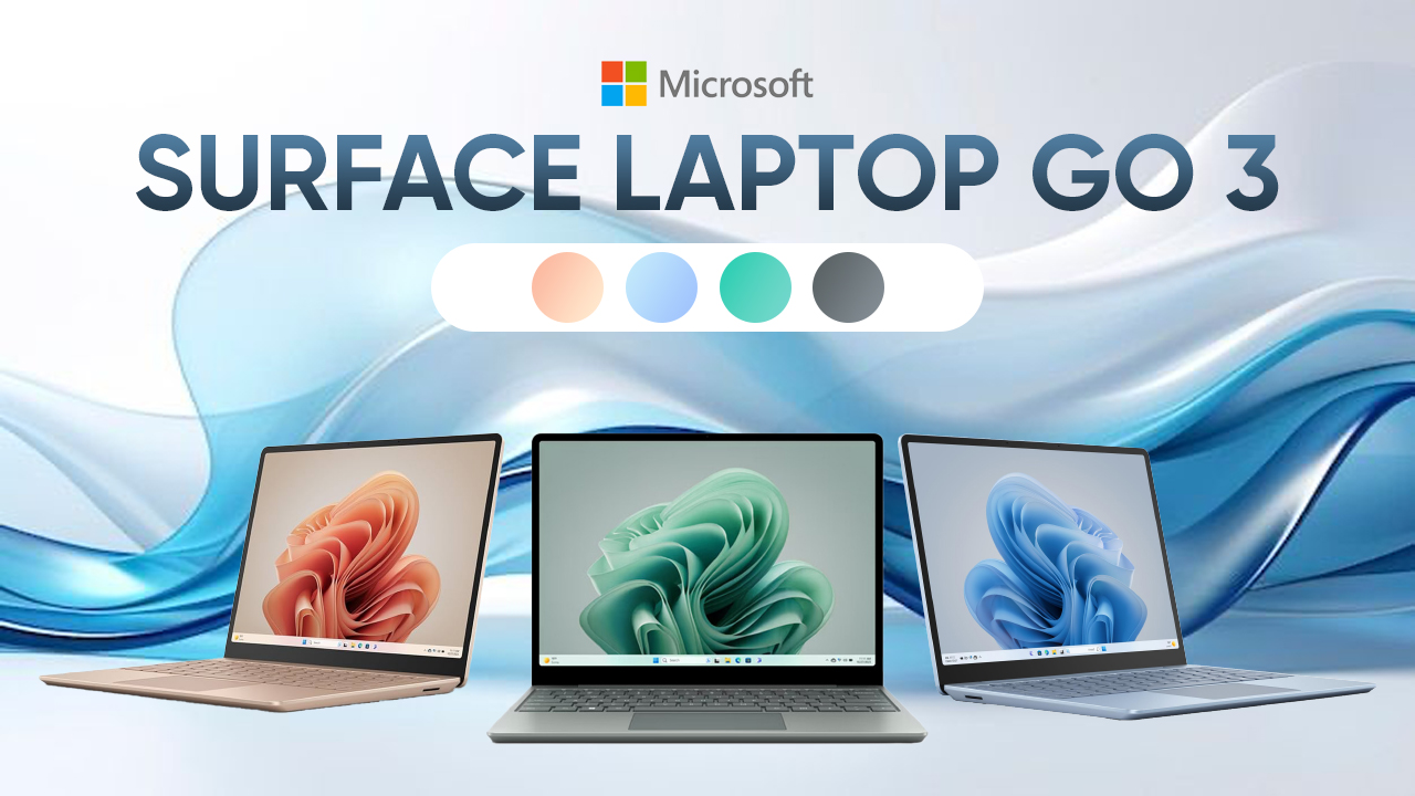 Surface Laptop Go 3 Ref đủ màu