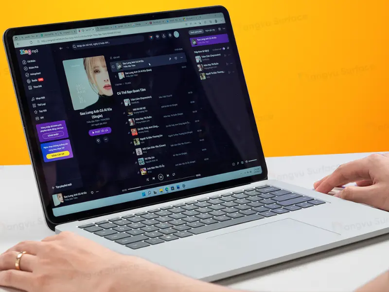 Surface Laptop Studio 2 trang bị hệ thống âm thanh Dolby Atmos