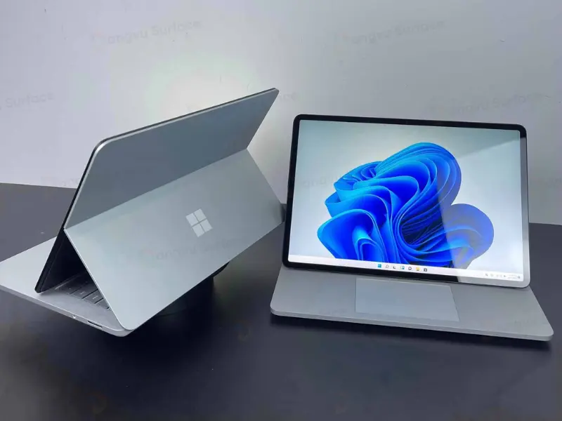 Surface Laptop Studio 2 được chế tác từ nhôm cao cấp