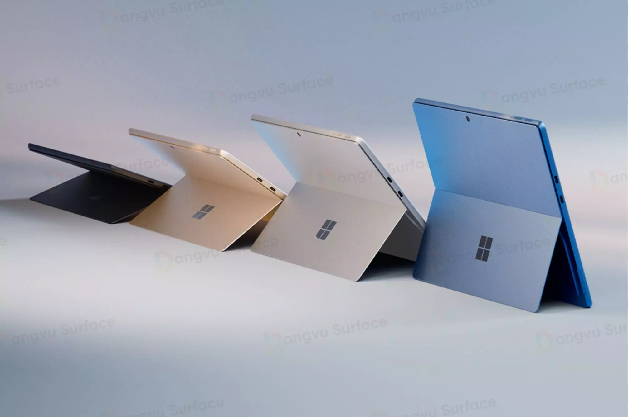 4 tùy chọn màu sắc Surface Pro 11