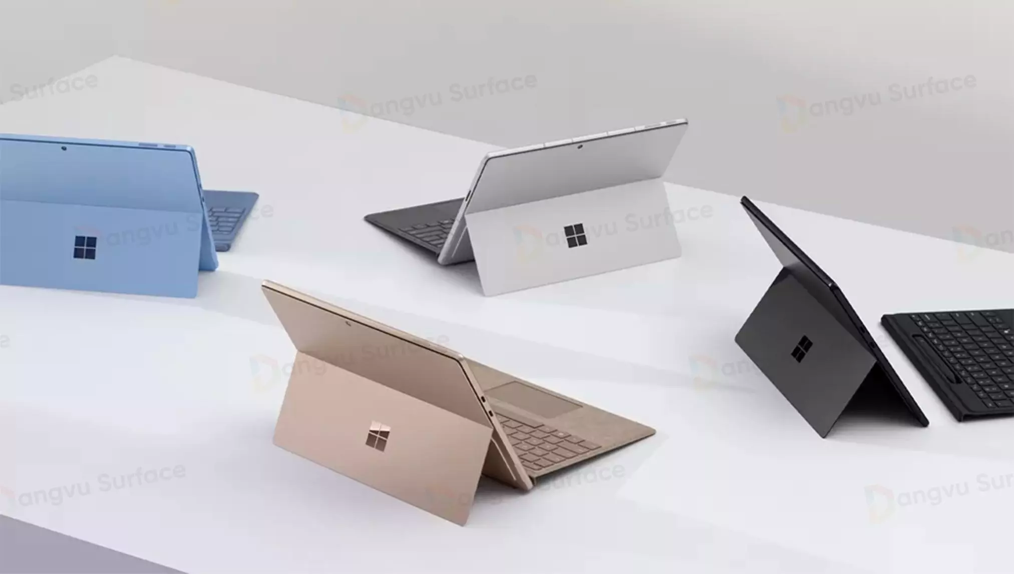 Surface Pro 11 có đa dạng phiên bản màu sắc với 4 tùy chọn