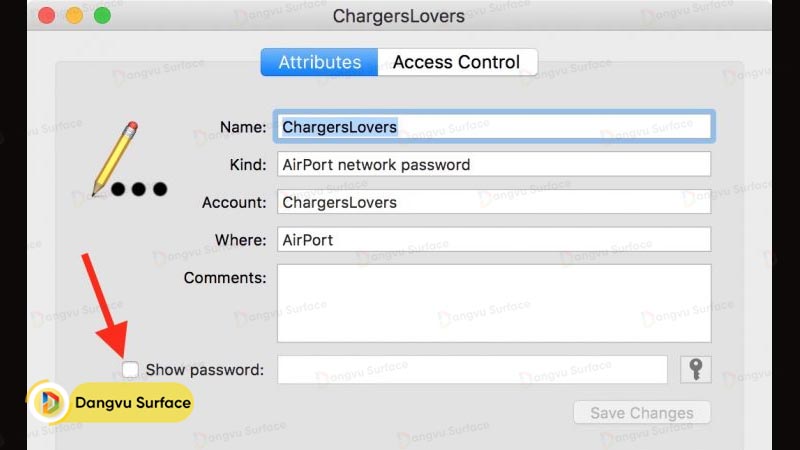 Cách tìm mật khẩu Wifi trên MacOS