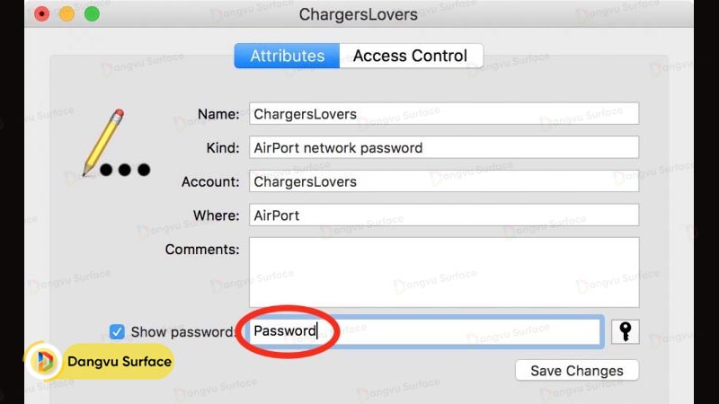 Cách tìm mật khẩu Wifi trên MacOS