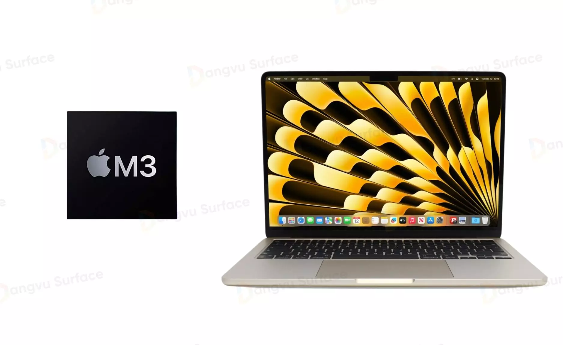 MacBook Air M3 13 được trang bị chip Apple M3 