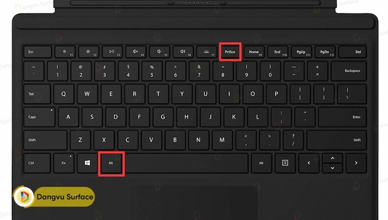 Dùng tổ hợp phím Alt + Print Screen