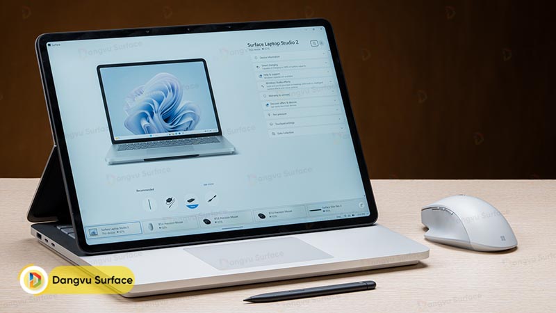 Máy có khả năng mở rộng bộ nhớ lưu trữ lên đến 2 TB
